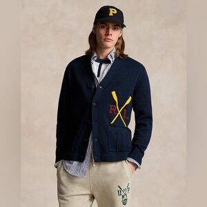 Varsity-Inspired Cotton Cardigan
Polo Ralph Lauren